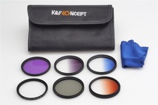 K&F Concept 55Mm Digital Filter Set 6X With Case