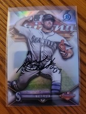 2018 Bowman Chrome Arizona Fall League Matt Festa RC Rookie Card Signed IP Auto