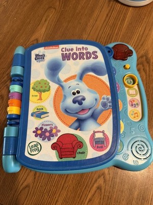 LeapFrog Blues Clues and You! Clue Into Words Interactive Learning Book  