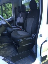 Sitzbezüge 1+2 für Maxus Deliver 9 Stoff Sc...