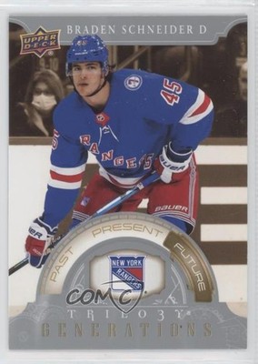 2022-23 Upper Deck Trilogy Generations Braden Schneider #TG-20C Rookie RC 0i6
