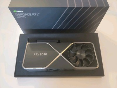 NVIDIA GeForce RTX 3090 Founders Edition FE 24GB GDDR6X GPU w/ Box