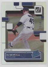 2022 Panini Donruss Rated Rookie Career Stat Line 5/81 Eli Morgan #79 nd3