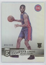 2021-22 Donruss Elite Rookies 880/999 Isaiah Livers #217 6l7