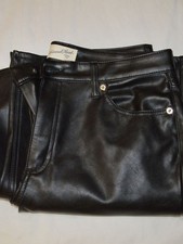 Universal Thread Black Faux Leather Pants - 12