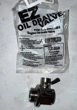 EZ Oil Drain Valve EZ-209 Thread size : 1"-14UNC