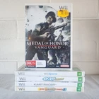 Nintendo Wii - x5 Video Game Mixed Bundle Lot Complete w/Manuals PAL - Working