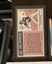 1965 Topps Joe Namath Rookie Card #122 RC HOF Jets - Certified PSA Authentic. rookie card picture
