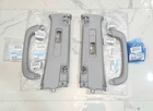 1 set of B Garnish pole handles LH-RH Gray color For TOYOTA FORTUNER REVO 2015ON