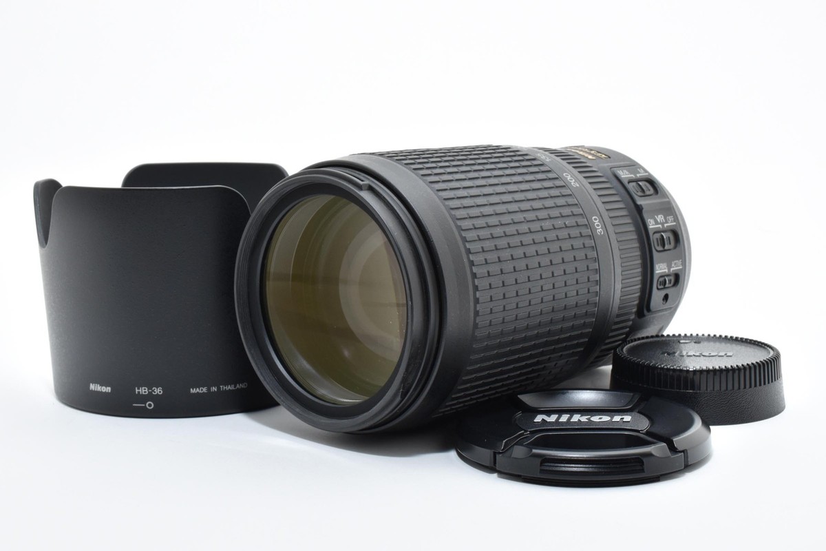 Nikon AF-S NIKKOR 70-300mm f/4.5-5.6 G ED VR Zoom From Japan [Top