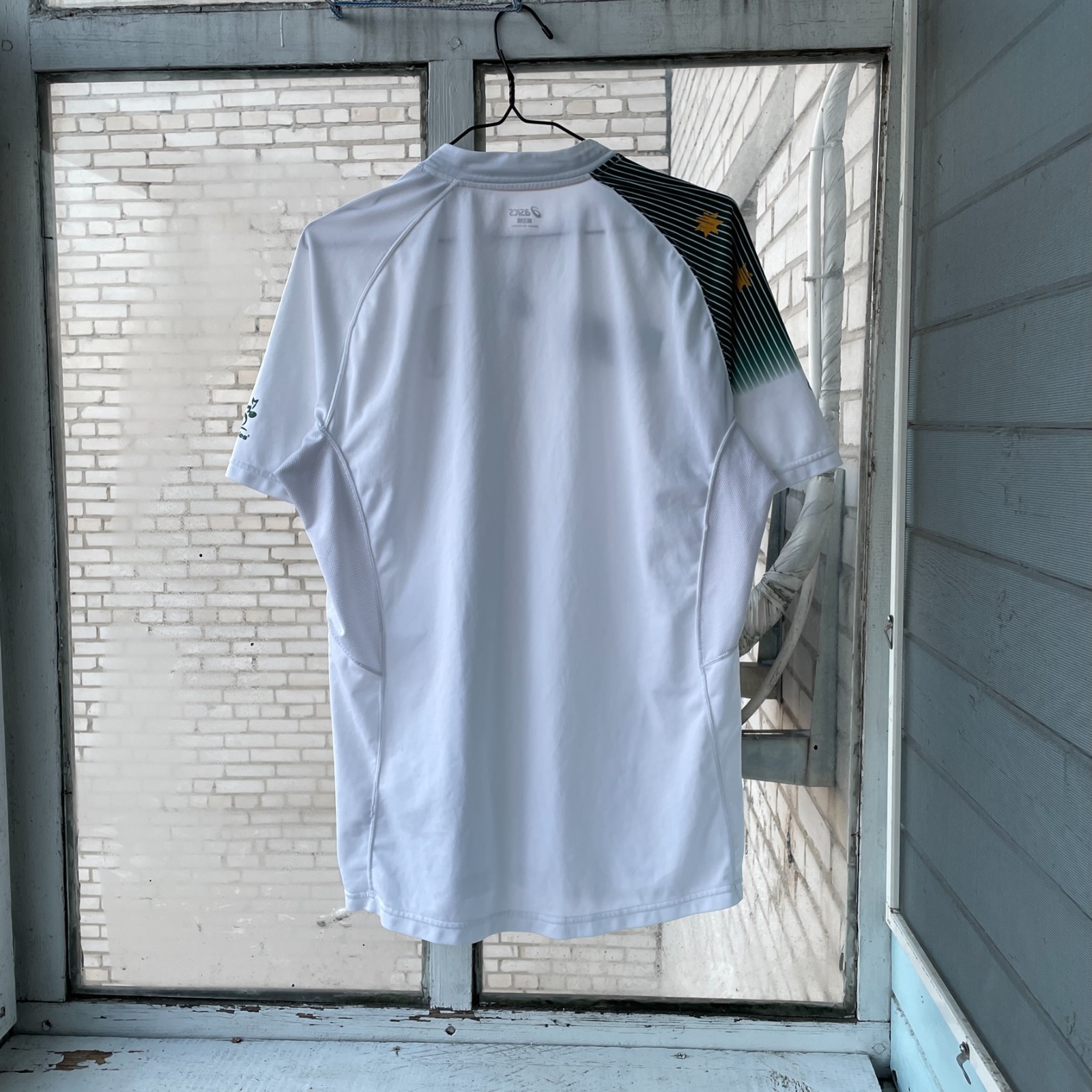 Asics Australia Rugby World Cup 2015 Jersey – White/Green – Size XL thumbnail 10