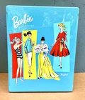 Vintage Barbie 1961 Double Ponytail Carrying Case- Blue, Pictures Both Sides