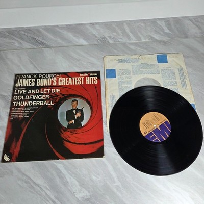 Franck Pourcel - James Bond's Greatest Hits LP 12'' Vinyl