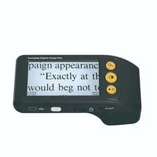 3.5inch Digital Video Magnifier, Zoom Handheld Electronic Reading Low Vision Aid