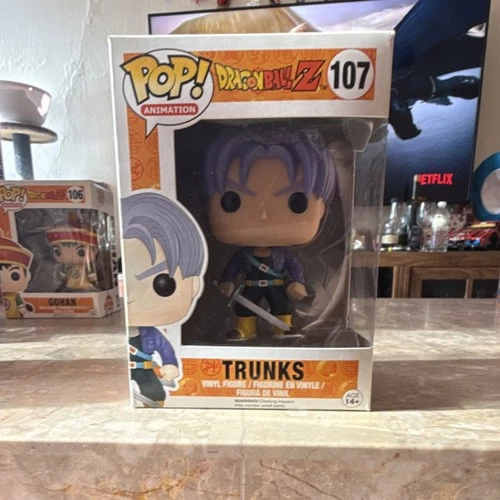 Funko Pop! Animation Dragon Ball Z Trunks #107 Vinyl Figure Multicolor