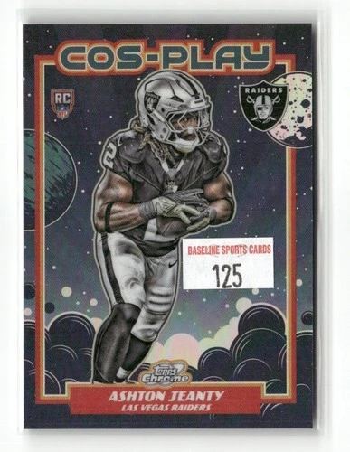 2025 Topps Cosmic Chrome Ashton Jeanty Base (RAW)