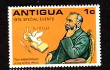 Antigua SC 454 SG 520 MNH Anniversaire Prix Nobel