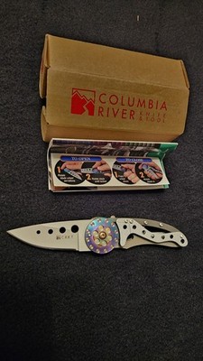CRKT  Snap Fire knife NIB Van Hoy 5010 Collector lock blade folding Taiwan made