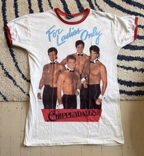 Vintage Chippendales For Ladies Only Intimates Sleep Dress Shirt One Size