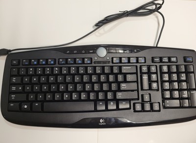 Logitech Black Keyboard Access Keyboard 600 With USB Cable