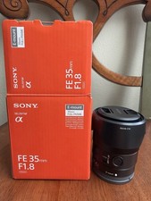 Sony FE 35mm F/1.8 Standard Prime Lens Used Perfect Condition E-Mount SEL35F18F