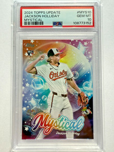 2024 Topps Update #MYS10 Jackson Holliday Mystical RC Rookie PSA 10 G1352