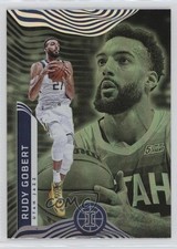2021-22 Panini Illusions Trophy Collection Emerald Rudy Gobert #33 3g6