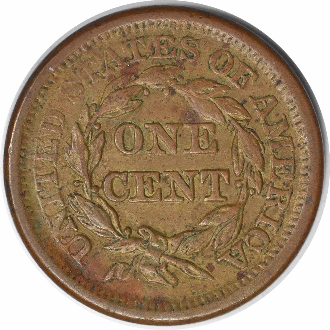1857 Large Cent Large Date AU Uncertified #308 | eBay