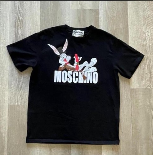 Moschino Couture, Moschino Couture Bugs Bunny Graphic T-shirt Black Size S Looney Tunes Authentic