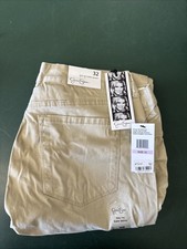 Jessica Simpson Jeans Women's 32 Pale Khaki Kiss Me Super Skinny Denim Bottoms