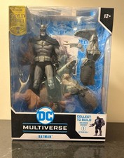Mcfarlane Gold Label DC Multiverse Arkham City Batman BAF Grundy 7  B&W