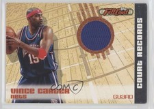 2006-07 Topps Full Court Records Relic 485/499 Vince Carter #CR6 HOF y8a