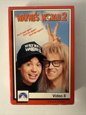 Wayne's World 2 Video 8 Movie 8mm Mike Myers