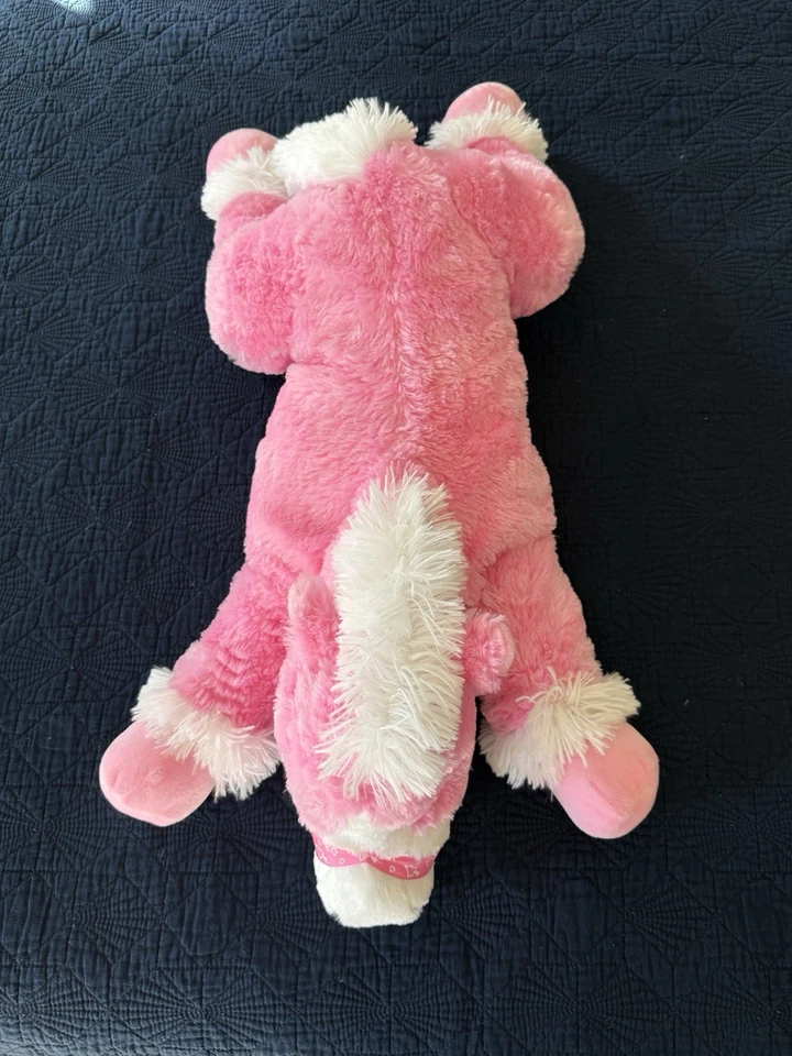 Pink Dan Dee Collector’s Choice Horse Pony Plush 23” Retired Snuggly Soft Toy - Image 2 of 4