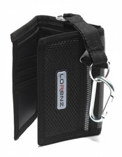 Lorenz Trifold Sports Wallet Rippa Belt Hook Zip Wallet Nylon Card Holder