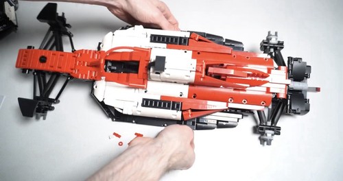 Lego Alfa Romeo Formel F1 2022, Maßstab 1:8 Bausteine Bausatz Set 2306 Teile - Bild 6 von 18