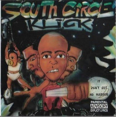 G-RAPSOUTH CIRCLE KLICK / It Don't Get No Harder 1995 Memphis, TNGANGSTA RAPSamp