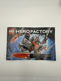 LEGO Hero 6216 Jawblade 43/45 Pieces 95% Missing 2 Pieces 2012