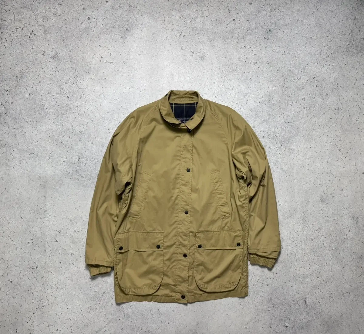 Burberrys giacca di lusso vintage anni 90 allenatore trench