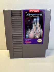 Disney Adventures in the Magic Kingdom (Nintendo NES, 1990) Authentic. Tested.