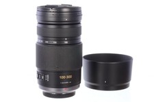 Panasonic Lumix 100-300mm f4-5.6 G Vario MEGA OIS lens, almost mint