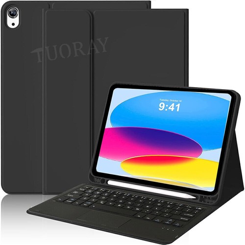 Touchpad Keyboard Case Mouse For iPad 11th 11" A16 2025 Gen M3 Air 6 5 4 Pro 11 - Picture 6 of 42