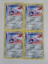 4x Pokemon TCG Fusion Strike: Skarmory (182/264) - Common - Near Mint 