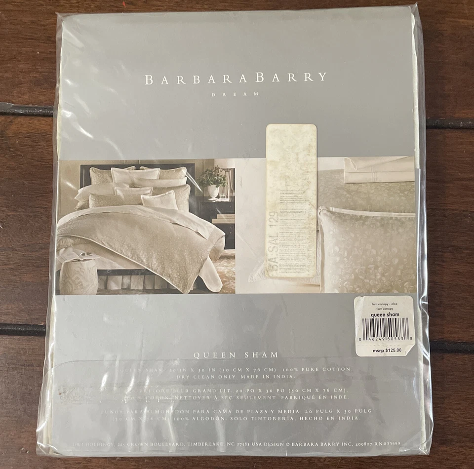 Barbara Barry Fer Canopy - Aloe Queen Almohada Falsa Foto 4 de 4