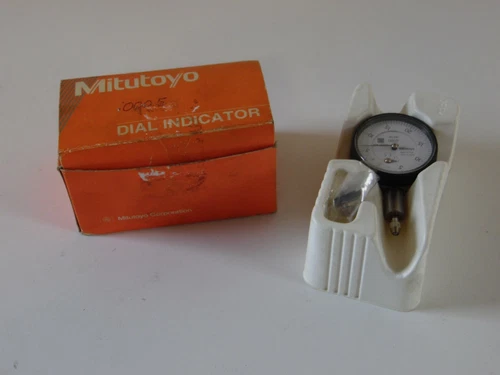 Mitutoyo no 1671 F dial gauge / indicator, 0005" scale