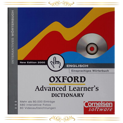 Oxford Advanced Learner's Dictionary | Cornelsen Software New Edition 2000 *NEU*