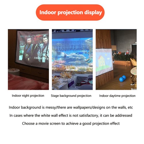 84 100 120 Inch 16:9 3:4 Projector Screen Curtain HD Display Screen Home Cin _xa - Photo 7/22