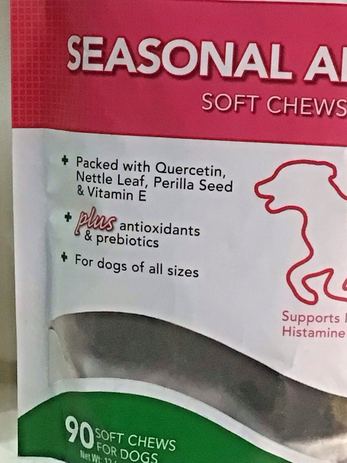 Vet's Best Seasonal Allergy Soft Chews for Dogs - 900 Count - EXP 09/26