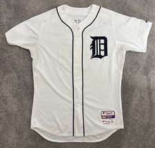 Dixon Machado Game Worn Detroit Tigers Jersey! MLB Authenticated! Photomatched