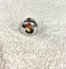 5/8-18  x  1/2"   Button Head Socket Cap Screw, chrome plated steel  -   4 pcs